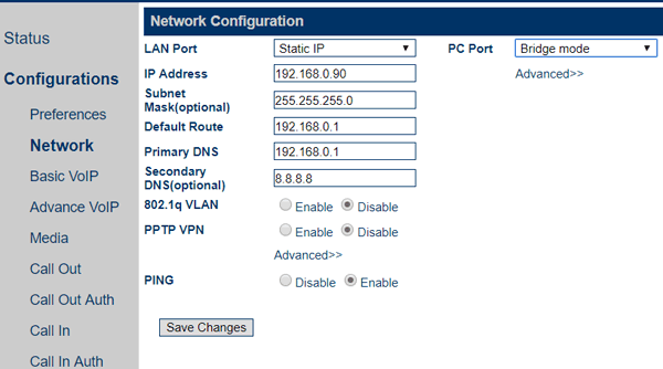 Настройка подключения GSM-шлюза GoIP к АТС 3CX Phone System