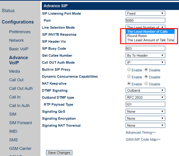 Настройка подключения GSM-шлюза GoIP к АТС 3CX Phone System