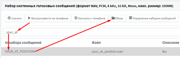 Исправление на АТС 3CX некорректной озвучки позиции ожидания в очереди звонков